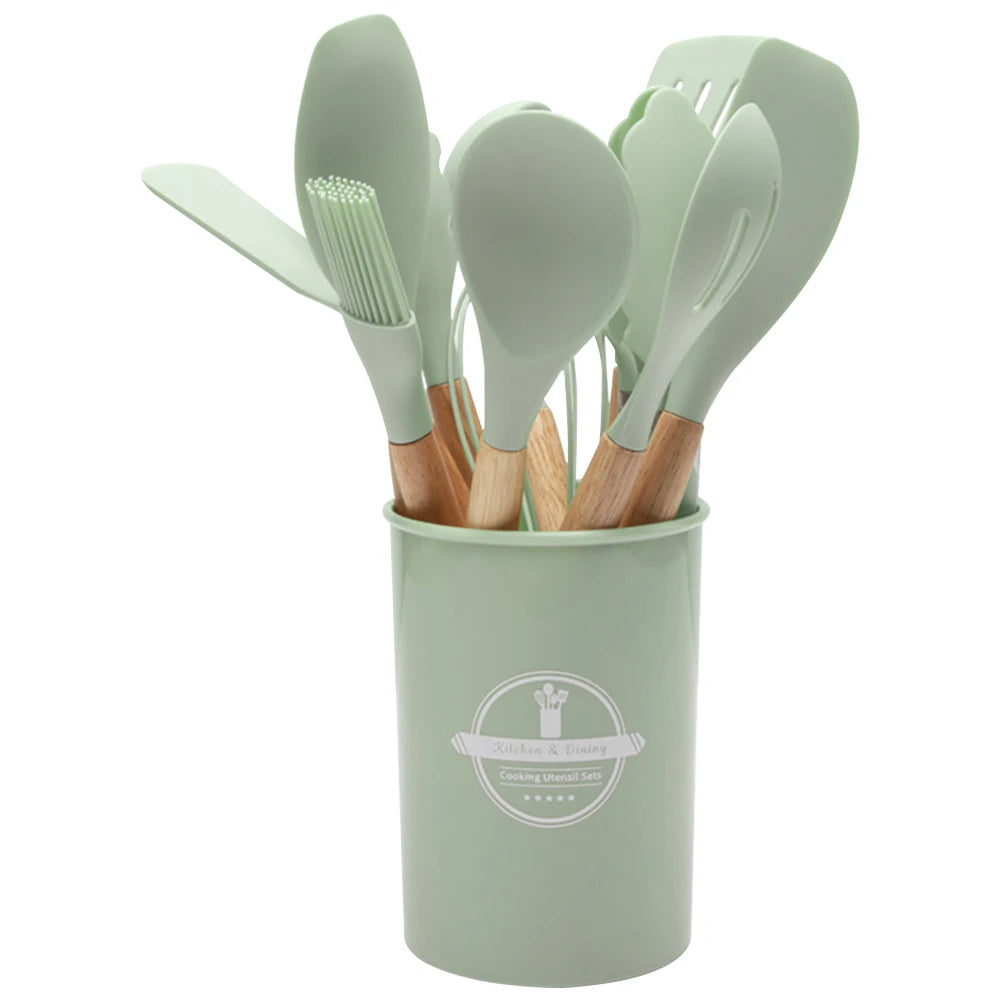 12Pcs Silicone Kitchen Utensil Set