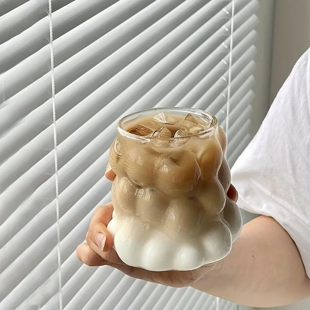 350ml Grapes Glass Coffee Mug 🍇☕
