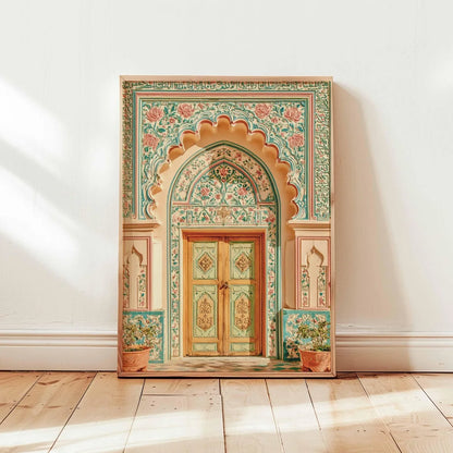 Islamic Mosque Architecture Canvas Print Poster Middle Eastern Ramadan Muslim Art Prints Bedroom Wall Art Home Decor Poster