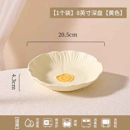 Delicate Ceramic Dessert &amp; Snack Dish