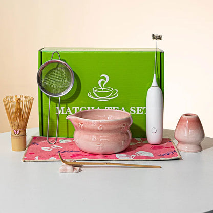 8-Piece Japanese Matcha Tea Set 🍵✨