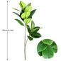 76-105-135cm/53.1in Artificial Ficus Tree Branch – Realistic Green Tropical Plant Decor
