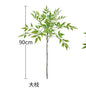 75-110cm Artificial Nandina Plant – Tropical Green Branch Decor