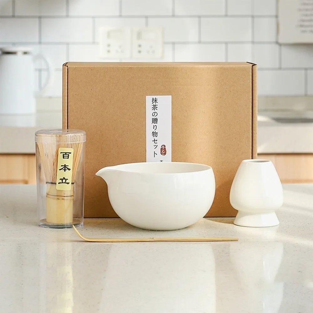 Japanese Matcha Tea Whisk Set 🍵🎋