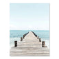 Ocean Beach Palm Tree Canvas Wall Art 🌴🌊🖼️