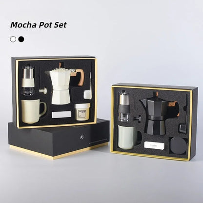 6-Piece Manual Coffee Grinder Set