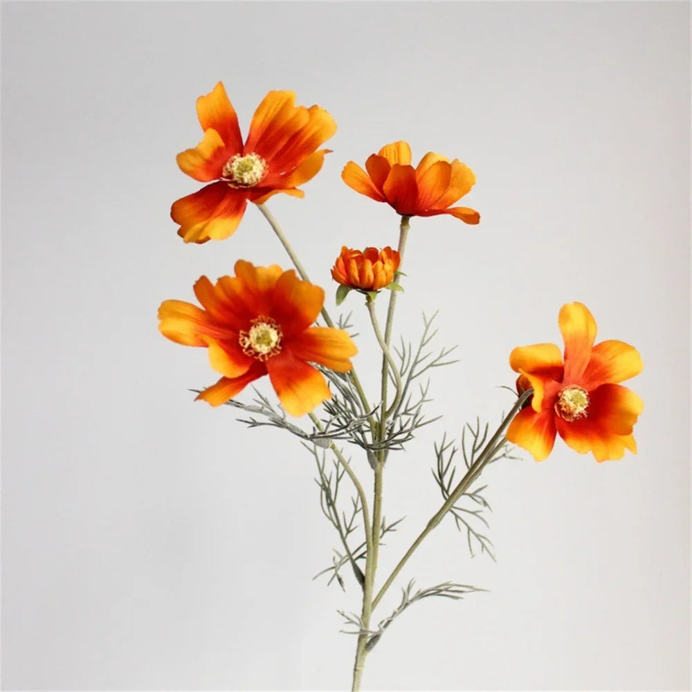 Premium Silk Chamomile Daisy Flower Stem for Home & Wedding Decor