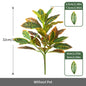 24-41cm Artificial Ficus Tree – Realistic Tropical Green Plant Decor