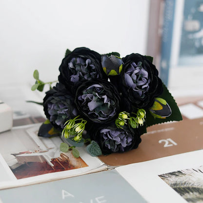 Exquisite Artificial Peony Bouquet for Wedding Bridal Flowers