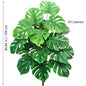 Merrill Real-Touch 12-24 Leaves Artificial Plant for Outdoor Garden (H1620)
