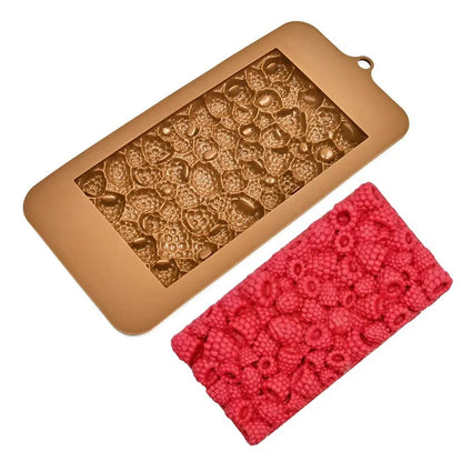 3D Raspberry Silicone Mold – Cake, Chocolate & Dessert Decorating Tool