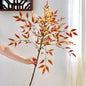 75-110cm Tall Artificial Nandina Palm Branches – Realistic Green Plant Decor