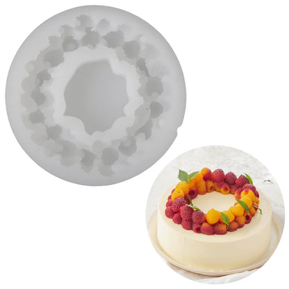 Raspberry Silicone Cake Mold – Fruit Mousse & Chocolate Baking Tool