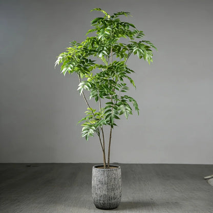76/140cm 29.92/ 55.12inch Artificial Banyan Tree – Tropical Green Plant Decor