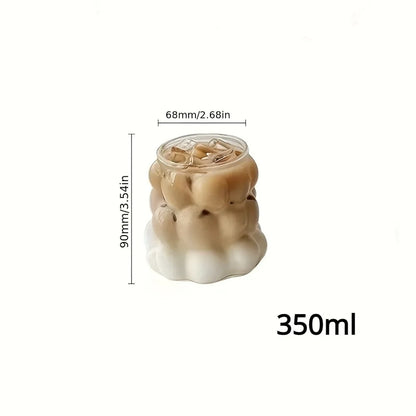 350ml Grapes Glass Coffee Mug 🍇☕