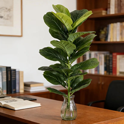 100CM Artificial Ficus Tree – Large Tropical Green Plant Decor