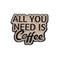 Coffee Maker Enamel Brooch Pin
