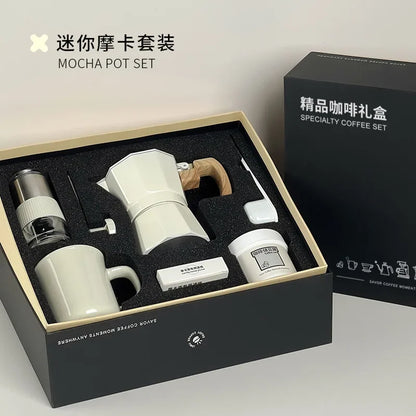 6-Piece Manual Coffee Grinder Set