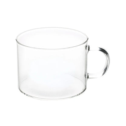 Kawaii Letter Printed Glass Coffee Mug ☕💗