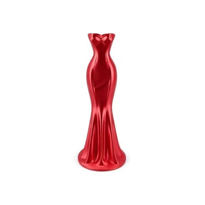 3D Gown-Shaped Vase – Elegant Modern Flower Decor