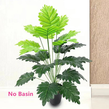 70CM Artificial Monstera Palm Tree – Tropical Green Plant Decor