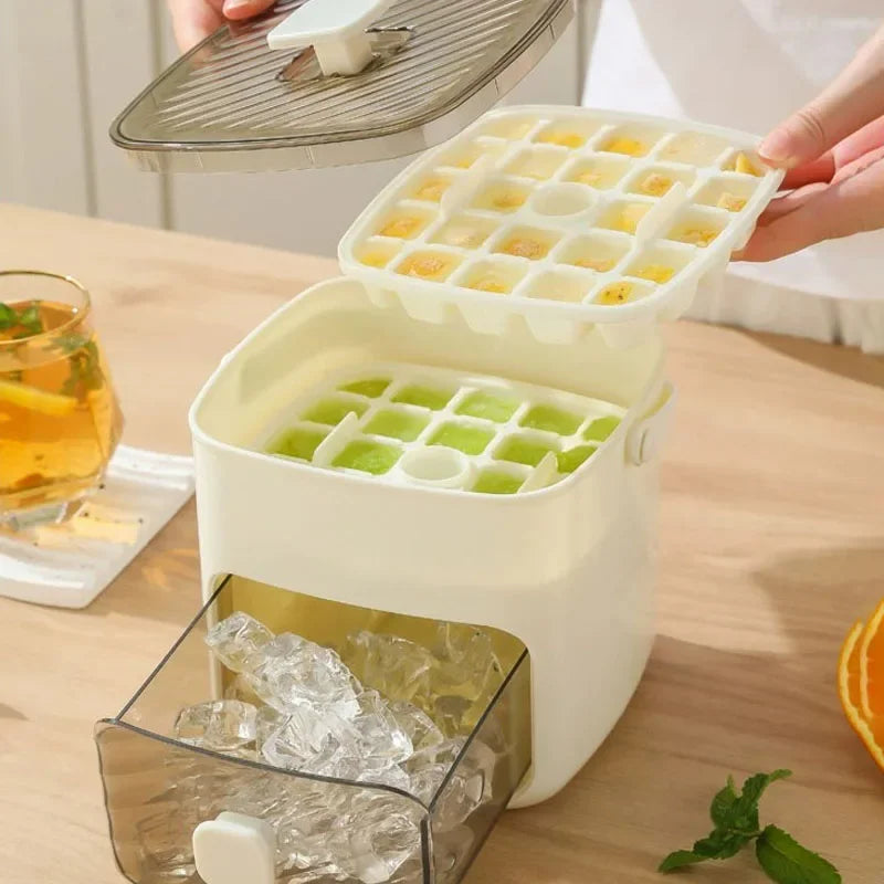 48 Grid Silicone Ice Cube Tray
