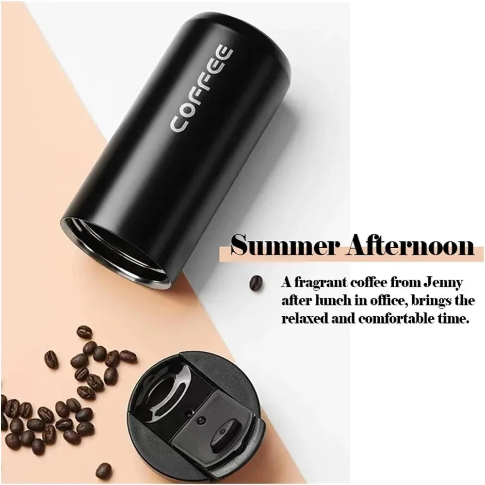 400ml Leak-Proof Coffee Mug with Screw Lid