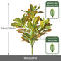 24-41cm Artificial Ficus Tree – Realistic Tropical Green Plant Decor