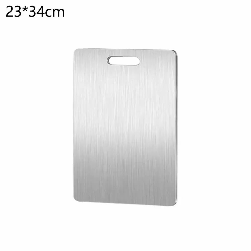 Double-Sided Stainless Steel Cutting Board