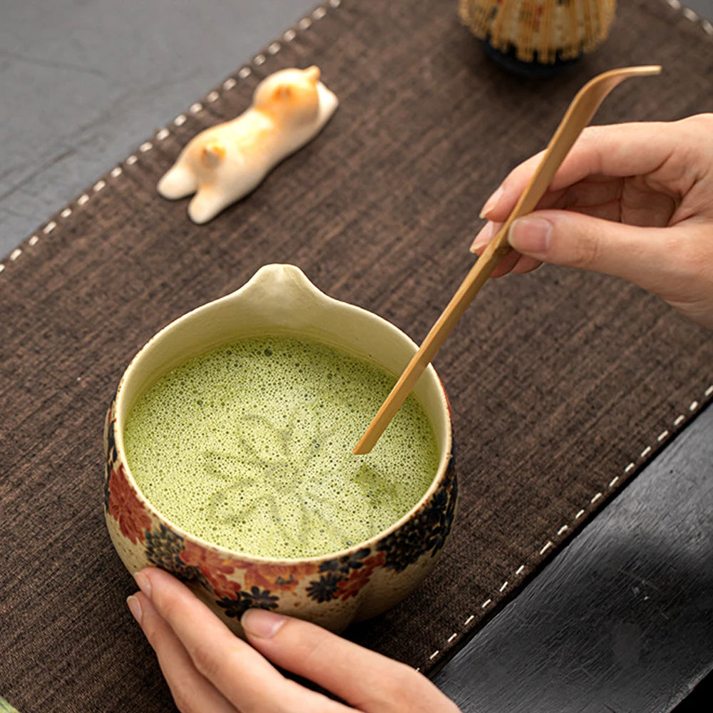 Red Japanese Matcha Tea Set 🍵❤️