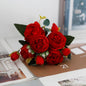 Exquisite Artificial Peony Bouquet for Wedding Bridal Flowers