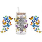 Colorful Butterfly Cup Wrap Sticker 🦋✨