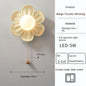 Modern Green Petal LED Wall Lamp – Decorative Wall Sconce for Home