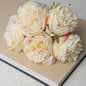 Large 11cm Faux Pink Peony Artificial Flowers for Wedding Decor