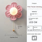 Modern Green Petal LED Wall Lamp – Decorative Wall Sconce for Home