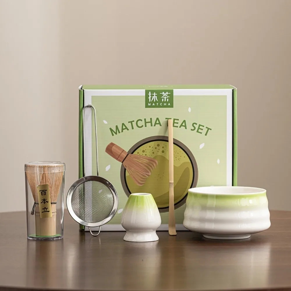 Japanese Matcha Tea Whisk Set 🍵🎋