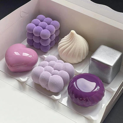 3D Silicone Mousse Cake Mold