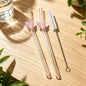 3-Piece Butterfly Glass Straw Set 🦋🥤