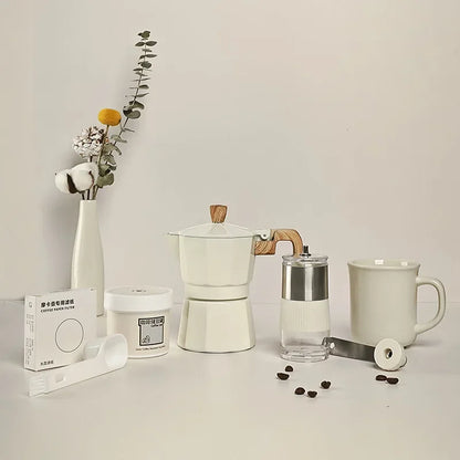 6-Piece Manual Coffee Grinder Set