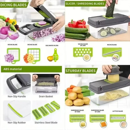 16-in-1 Multifunctional Vegetable Chopper