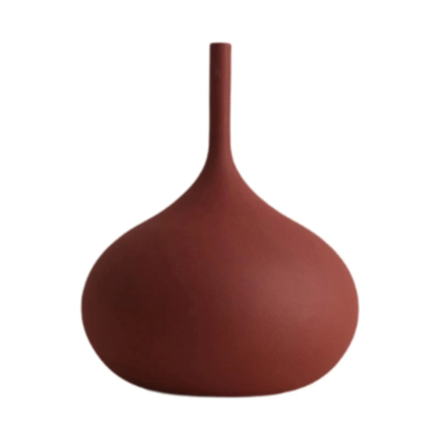 Minimalist Porcelain Flower Vase – Elegant Home Decor Ornament
