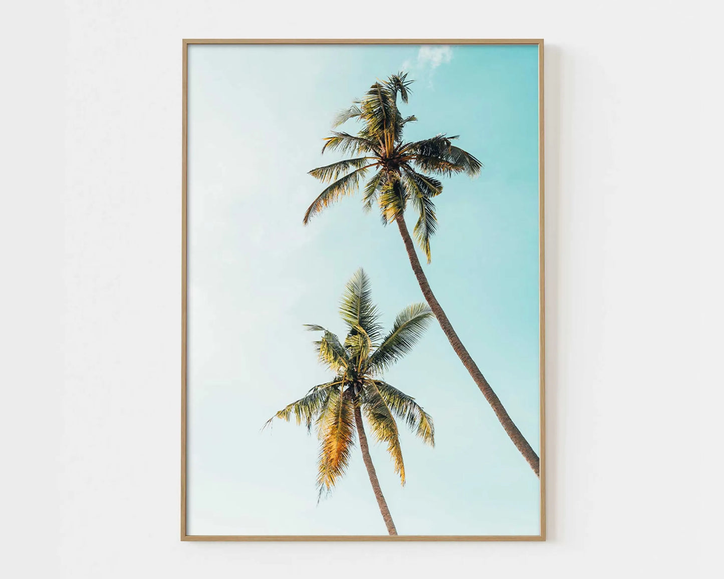 1/6pcs Pastel Blue Beach Surfing Canvas