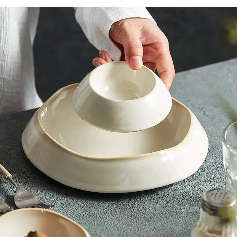 High-Class Ceramic Deep Pasta Bowl