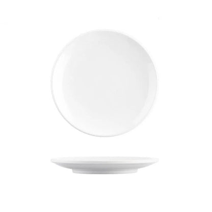 White Melamine Unbreakable Dinner Plate