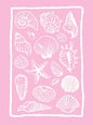 Girly Trendy Beach Scent Coastal Gallery Wall Art Set