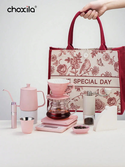Pink Pour Over Coffee Set