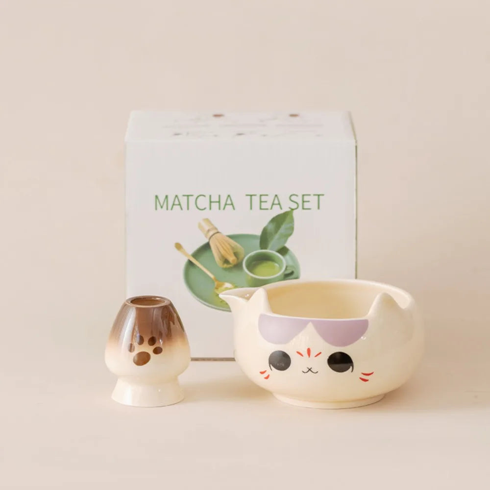 Pink Ceramic Matcha Brewing Set 🍵💗