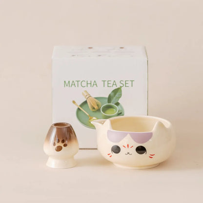 Pink Ceramic Matcha Brewing Set 🍵💗