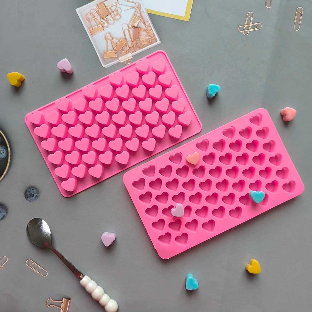 3D Heart Silicone Mold