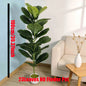 100CM Artificial Ficus Tree – Large Tropical Green Plant Decor